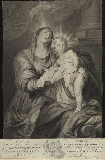 Holy Virgin by Manuel Salvador Carmona